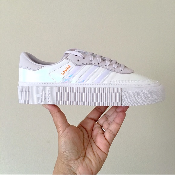 adidas sambarose purple tint